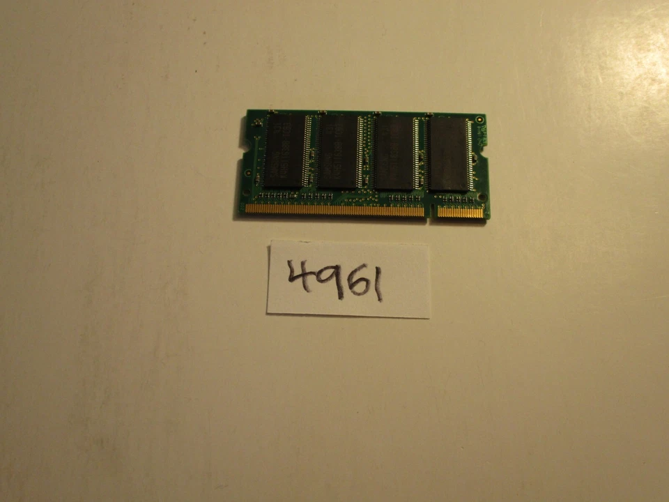 Samsung M470L6524BT0-CB3 512Mb 333Mhz PC2700 DDR1 SODIMM laptop memory RAM (4961 - Image 2 of 2