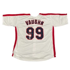 Charlie Sheen Signed Major League Wild Thing Jersey Beckett Witness BAS COA