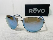 REVO RE1083 03 BL TARQUIN Chrome Frame w/ Blue Water POLARIZED Lenses Suns 229