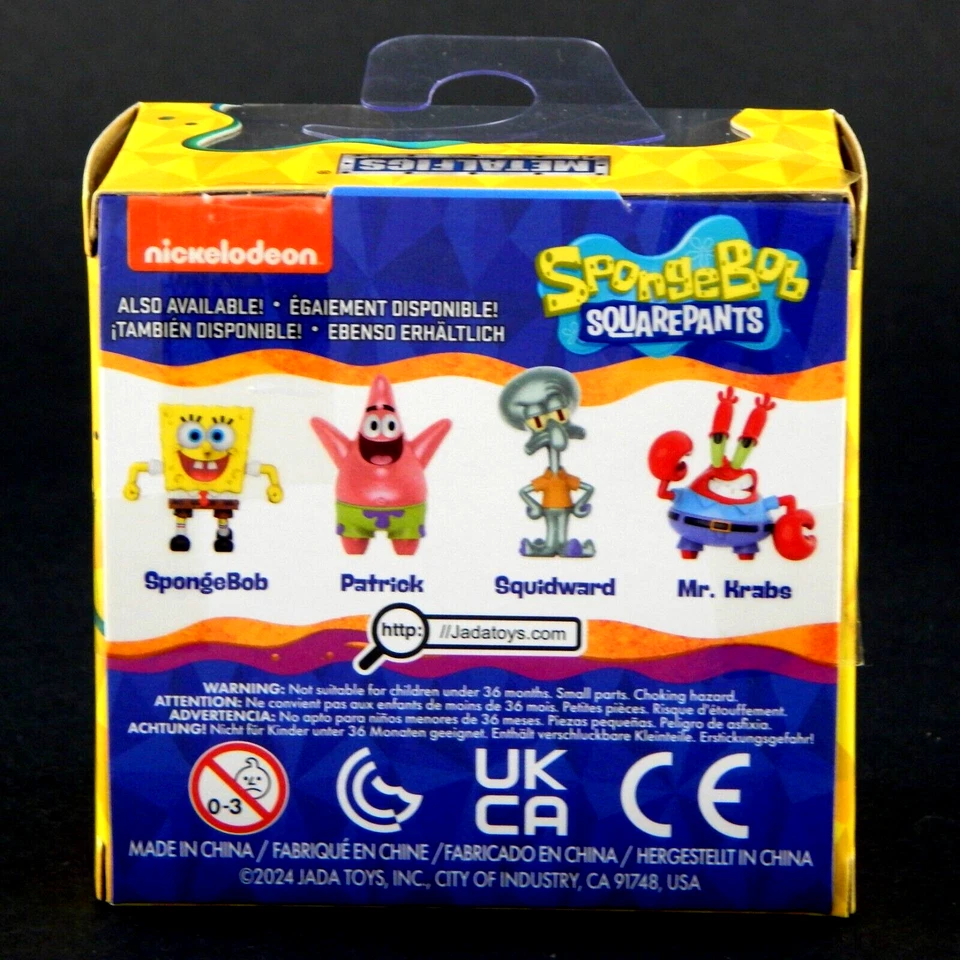 Bob Esponja Calça Quadrada Metalfigs Die-Cast - Imagem 4 de 4