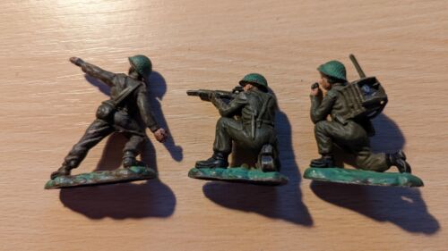BRITISCHER HERALD KHAKI INFANTERIE SOLDATEN 1:32 MASSSTAB x 3 - Bild 5 von 7