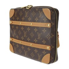 Borsa a tracolla Louis Vuitton M68494 bauletto morbido messenger PM zip intor...
