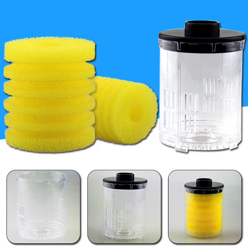 1PC Air Pump Sponge Round Fish Aquarium Fish Tank Filter Aeration