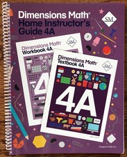 Dimensions Math Home Instructors Guide 4A By ...