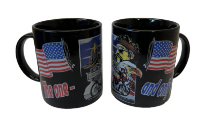 Biker The one and only Tasse Kaffetasse Becher Kaffebecher USA #098