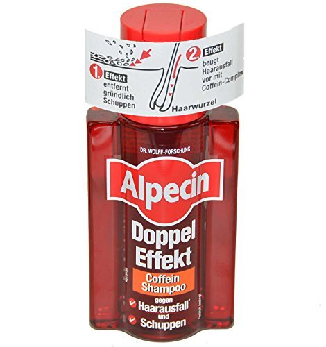 3X Alpecin Doppel Effekt Coffein Shampoo Gegen Haarausfall Und Schuppen - 200Ml-image