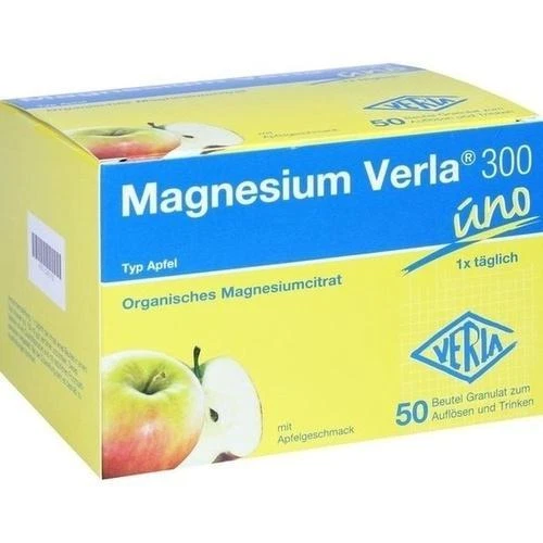 VERLA-PHARM ARZNEIMITTEL GMBH & CO. KG MAGNESIUM VERLA 300 Apfel Granulat 50 St PZN 10405100