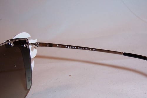 NEW PRADA SUNGLASSES ABSOLUTE PR 59V 4285O0 SILVER/SILVER MIRROR AUTHENTIC 59VS - Picture 8 of 8