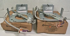 (2) Lithonia Lighting LBR4PFW 10v Low Voltage Recessed Light Bracket
