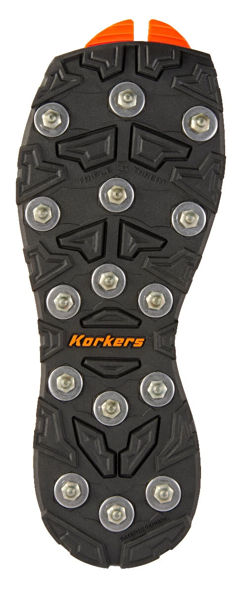 Korkers OmniTrax v3.0 Triple Threat Sole - Carbide Spike, Size 05