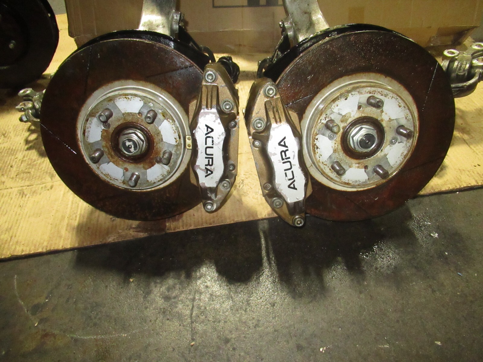 JDM Acura RL Brake Kit Oem BBK Acura TSX Integra TL Civic Calipers