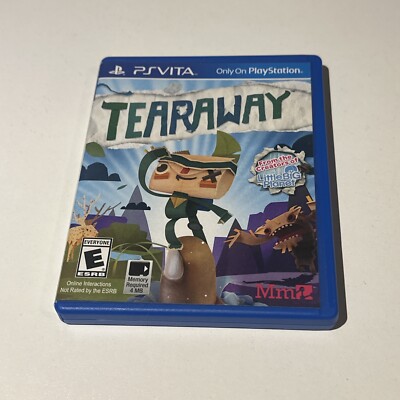 Tearaway (PSVita) Complete In Box Authentic Tested 711719221241|