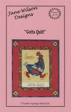 Jane Wilson Designs Chicken Gotta Quilt 21.5 ...