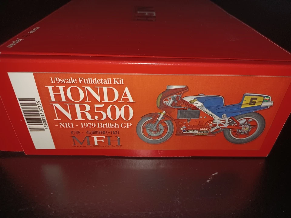 MODEL FACTORY HIRO MFH K735 HONDA NR500 1/9 RARE + N.54 E 55 RACERS MENG TAMIYA  - Immagine 2 di 4
