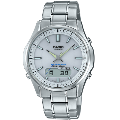 CASIO LINEAGE リニエージ　LCW-M100 電波ソーラー LINEAGE カシオ リニエージ 電波 ソーラー 腕時計 メンズ LCW-M100DE