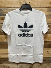adidas Youth Adicolor Trefoil Cotton Tee CE3171 - XL 15-16Y , White, Q2 C810T