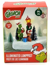 The Grinch Dr. Seuss Illuminated Lamppost New 2025