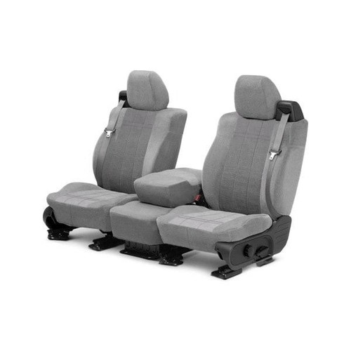For Dodge Ram 3500 95-04 Seat Cover O.E. Velour 1st Row Light Gray & Premier
