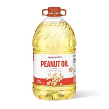 Amazon Grocery, Peanut Oil, 128 Fl Oz (Previously Fresh, Packaging... 