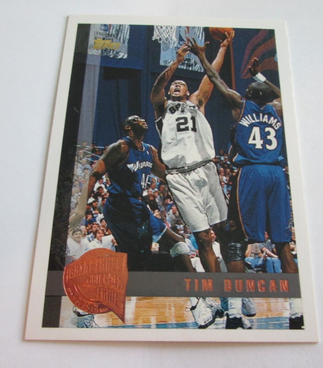 97-98 Topps Tim Duncan #115 Minted In Springfield (RC) Spurs HOF Rookie SP N/M