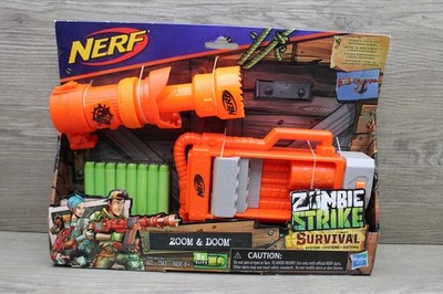 NERF Zombie Strike Zoom & Doom - Survival System - New