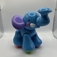 Fisher Price Amazing Animals Clicking Elephant Vintage Sensory Click Toy