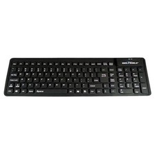 Seal Shield SEAL Flex Medical Grade Washable Keyboard - USB - 107 Keys ssf106