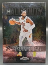 2025-26 Topps Chrome Basketball Donovan Mitchell Ball Of Duty BD-7 Cavaliers 