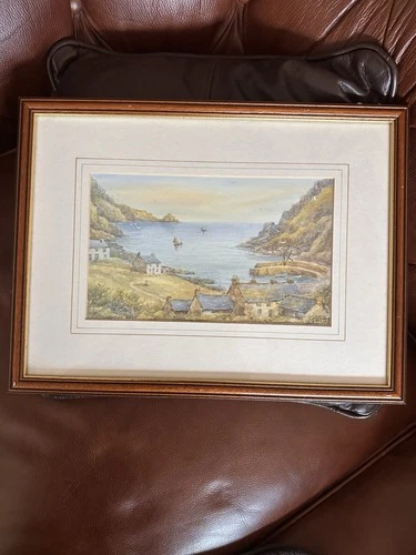 Lamorna  Cove Cornwall By Thomas Herbert Victor