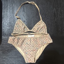 Gucci Italy GG Graphic Two-Piece Swimsuit Little Girls 5t