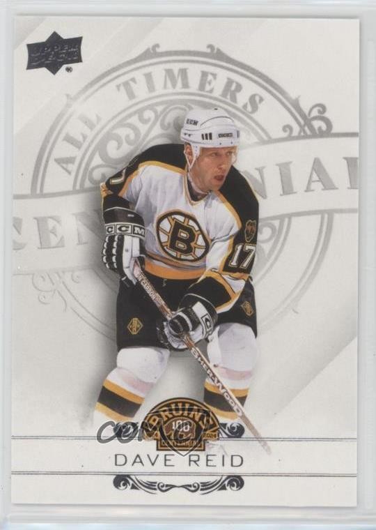 2023-24 Upper Deck Boston Bruins Centennial All-Timers Dave Reid #100-11 2vh