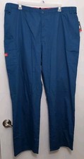 Dickies Men's 3XL Zip Fly Pull-On Scrub Pants 81006 CAWZ Caribbean