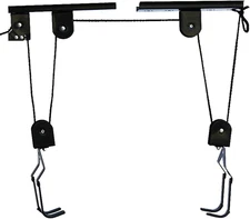 Bike Lift Hoist for Garage Ceiling, Heavy Duty Ceiling Mountain Bicycle Hanger P