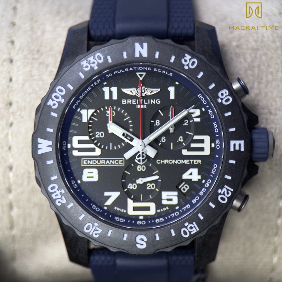 Reloj deportivo Breitling Endurance Pro azul X82310D51B1S2 juego completo 2025 Foto 3 de 4
