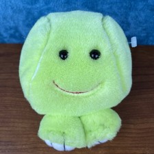 Swibco Puffkins Tennis Ball Plush Vibrant Green 1994 - Excellent - Rare