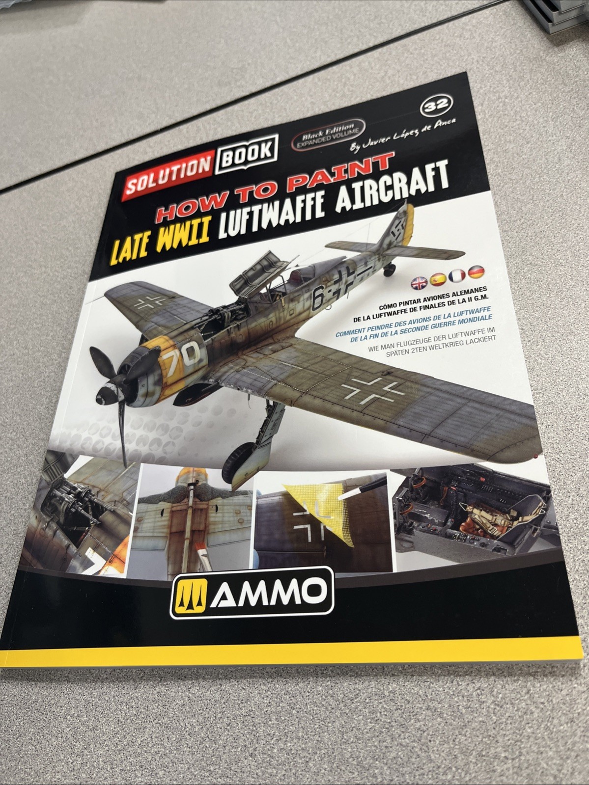 Mig Ammo Solution Book No.32: How To Paint Late WW2 Luftwaffe Aircraft 6535