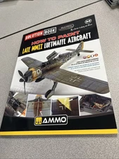 Mig Ammo Solution Book No.32: How To Paint Late WW2 Luftwaffe Aircraft 6535