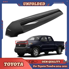 New Front Upper Hood Bulge Molding Grille Trim Fit Toyota Tundra 2014-2021 Gloss