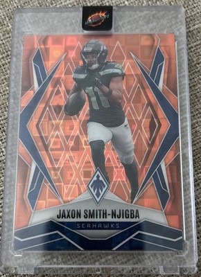 2025 Panini Phoenix - Jaxon Smith-Njigba #69 Orange Pandora 11/189 Jersey Match