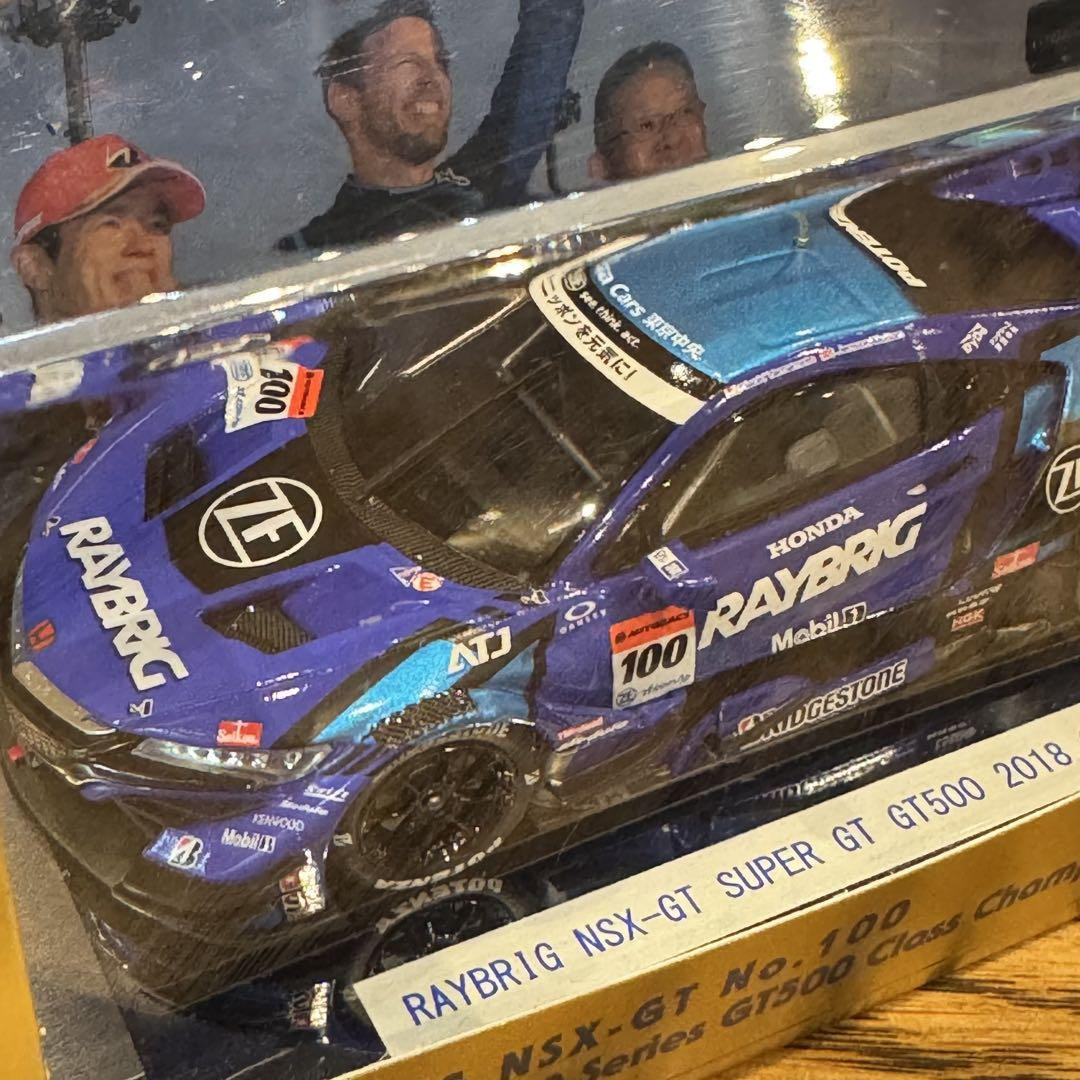 Raybrig NSXGT 1/43 Scale Ebbro Super GT 2018 Champion Model Raybrig NSXGT 1/43 Scale Ebbro Super GT 2018 Champion Model