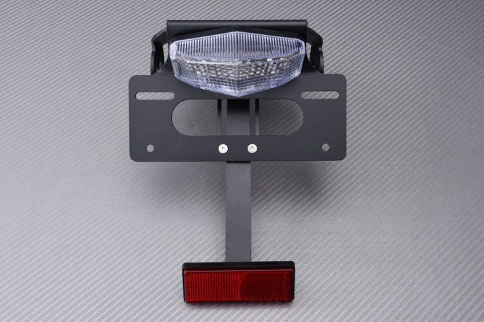 Support de plaque GSX-8S avec feu arrière transparent AVDB pour Suzuki 2023-2026