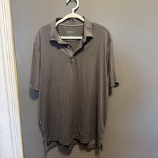 Johnnie O Polo Shirt Men's Size Large Short Sleeve Stripe Performance