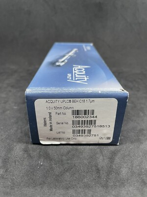 WATERS 186002344 ACQUITY UPLC BEH C18 Column, 130Å, 1.7 µm, 1.0 mm X 50 mm