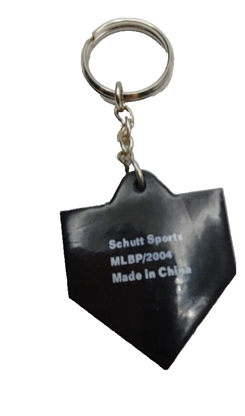 LOT of 5 Vintage Atlanta Braves MLB Baseball Schutt Sports Home Plate Key Ring - Image 2 of 4