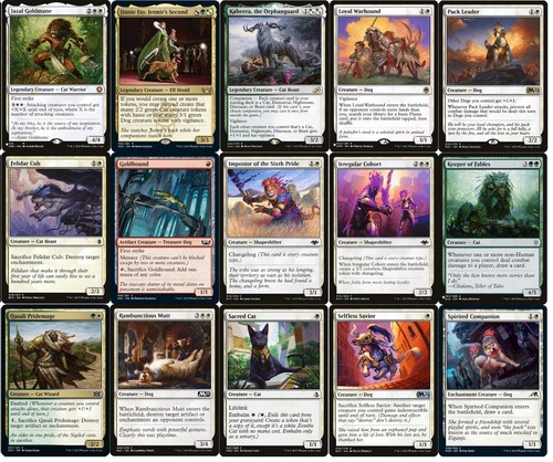 Elite Commander Cat/Dog Deck - Rin and Seri - Very Strong - 100 Card - MTG!!! - Picture 3 of 7