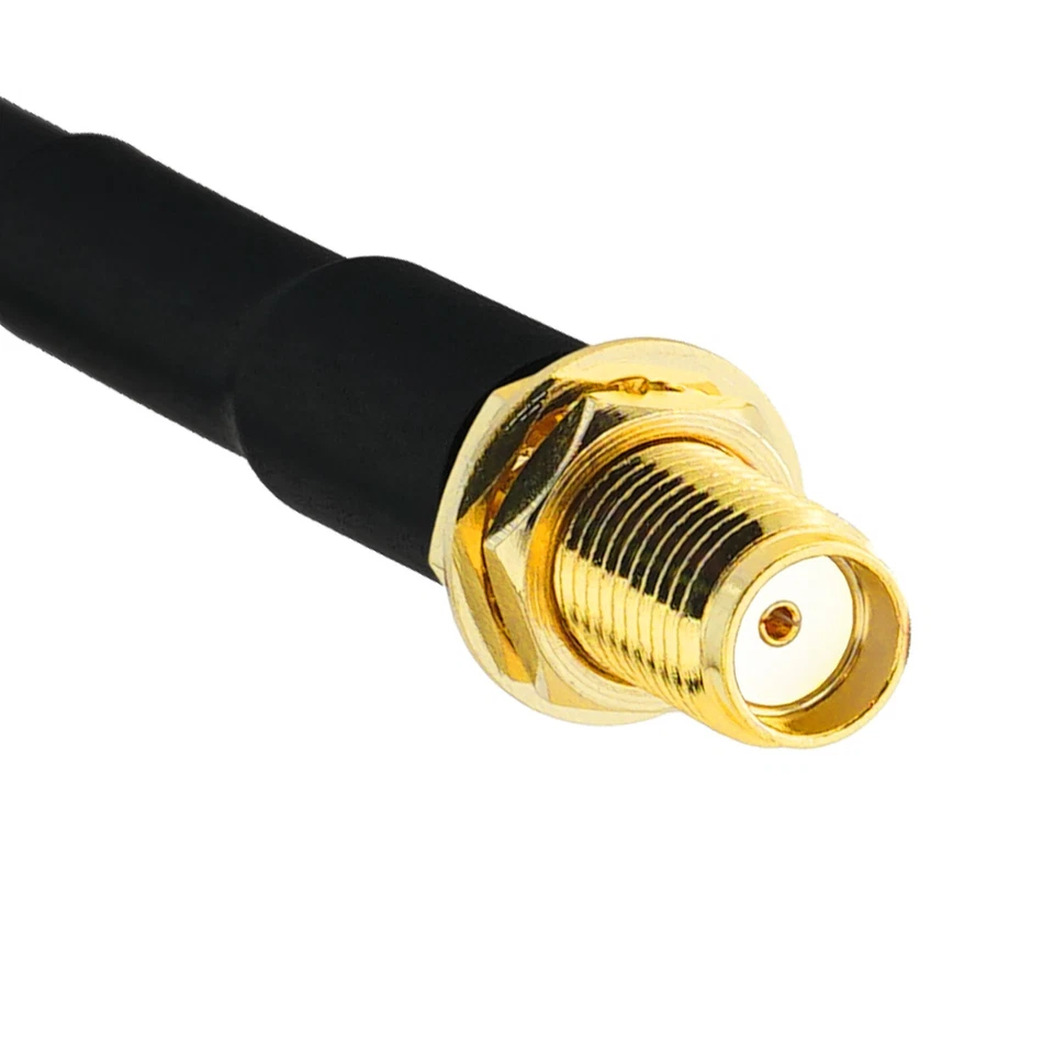 SMA Buchse — verbinder für RG58 LMR195 RG303 RG141 RG400 — SMA Female connector - Bild 4 von 4