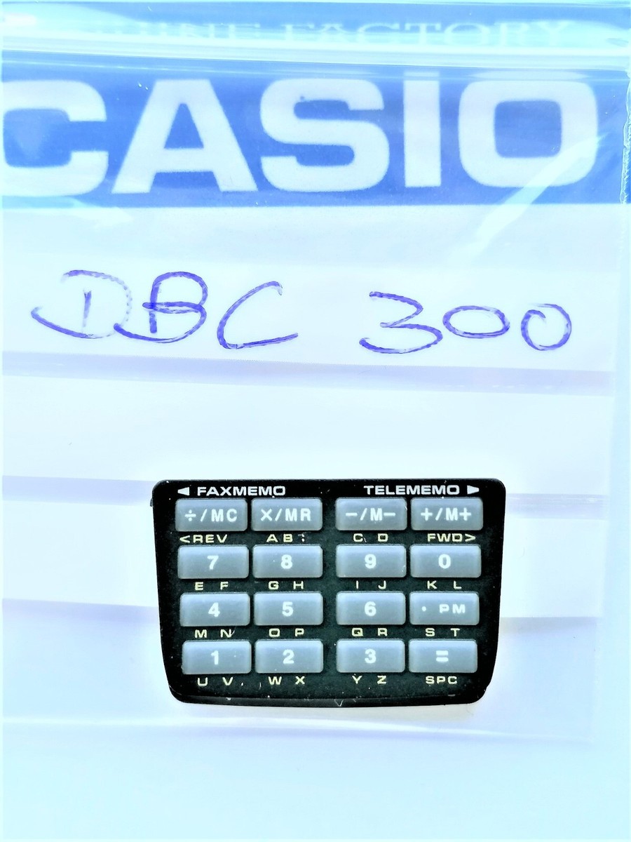 Original Casio Keyboard Model : DBC-300 Data Bank Telememo 30