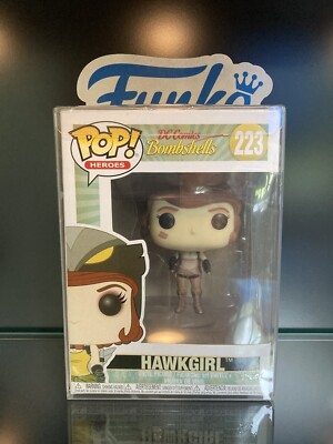 Funko Pop Heroes DC Comics Bombshells - Hawkgirl Neu & OVP + Case