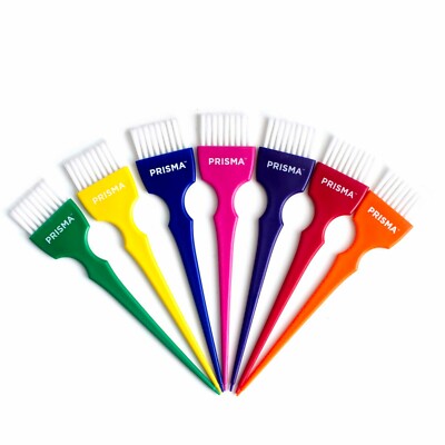 Prisma Rainbow Tönungspinsel breit - 7 verschiedene Farben