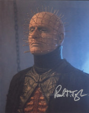 PAUL TAYLOR as Pinhead - Hellraiser: Judgment GENUINE SIGNED AUTOGRAPH